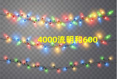4000流明和6000流明區別 流明度標準參考